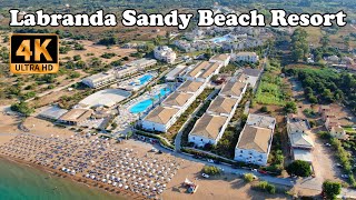 Labranda Sandy Beach Resort Corfu Greece in 4K [upl. by Ntsud428]