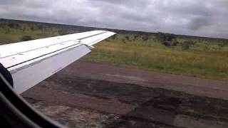 Kolwezi Airport Landing [upl. by Gula537]