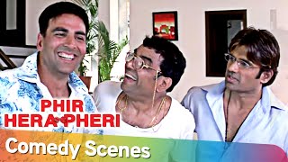 पैसा ही पैसा  Phir Hera Pheri  Akshay Kumar  Paresh Rawal  Comedy Scene [upl. by Lim]