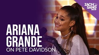 Ariana Grande Talks Engagement to Pete Davidson [upl. by Kronick674]