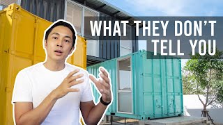 The Truth about Container Homes [upl. by Bueschel]