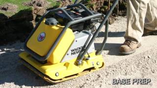 Wacker 14quot Vibratory Plate Compactor [upl. by Kippy789]