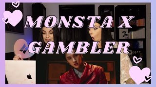 MONSTA X  GAMBLER MV  REACTION [upl. by Cestar]