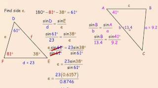 Sine and Cosine Laws When do You Use Each One [upl. by Huoh]