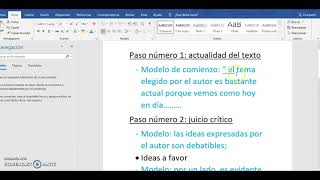 Comentario crítico de texto en 4 sencillos pasos [upl. by Telfer821]