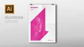 Master DUOTONE In Illustrator  Duotone Poster Designs [upl. by Yziar607]