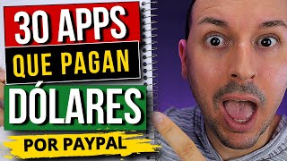 30 Apps Que Te Pagan Automaticamente Sin Hacer Nada 🚀 Ganar Dinero En Paypal [upl. by Nelra]