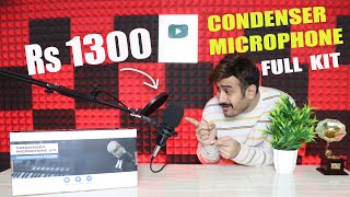 Condenser Microphone BM800 Complete Kit  Full Review  Unboxing Setup Audio Tests [upl. by Leay]