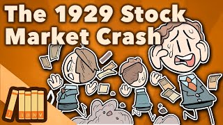 The 1929 Stock Market Crash  Black Thursday  Extra History [upl. by Ateekal]