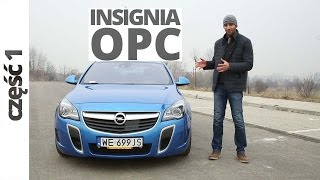 Opel Insignia OPC 28 V6 Turbo ECOTEC 325 KM 2015 PLENG  test AutoCentrumpl 188 [upl. by Panthia]