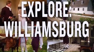 Exploring Williamsburg VA Colonial Williamsburg P Allen Smith [upl. by Darell]