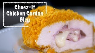 Easy Cheezit Chicken Cordon Bleu Recipe Tutorial [upl. by Archie]