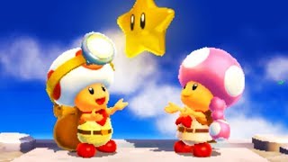 Captain Toad Treasure Tracker 3DS  Part 1 The Secret Is in the Stars 🍄 100 Walkthrough [upl. by Skurnik]