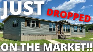 JUST DROPPED on the market double wide mobile home House is AMAZINGnot kidding Home Tour [upl. by Oirram]