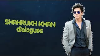 Top10 SHAHRUKH KHAN dialogues [upl. by Knitter]