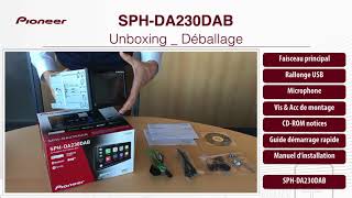 SPHDA230DAB PIONEERUnboxing Déballage [upl. by Ostraw]