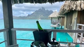 ST REGIS Hotel Bora Bora  Deluxe Overwater Villa tour  worth it [upl. by Ilatfen829]