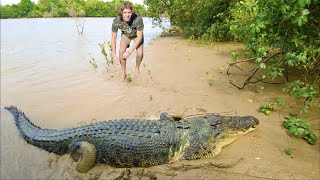 Worlds Biggest CROCODILES in REMOTE AUSTRALIA Pt2 [upl. by Nylodam]