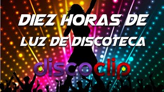 🚦 10 horas de luz de discoteca 🌈 Party lights 10 hours 🚦 [upl. by Yensehc716]