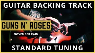 Guitar Solo Backing Track  November Rain Standard Tuning DOWNLOAD HD TRACK [upl. by Willi]