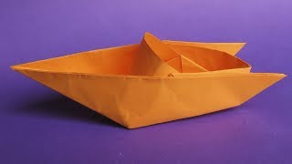 Como hacer un Barco de Papel Fácil ORIGAMI  How to Make a Paper Ship [upl. by Peyton783]