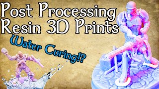 How To Post Process Resin 3D Prints amp Water Curing [upl. by Nivel]