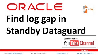 How to check archive log gap  Physical Standby  Oracle Dataguard  How to find archive log gap [upl. by Ytsur]