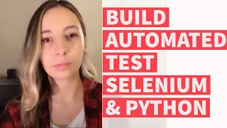 QA Automation Building Test Case in Python with Selenium [upl. by Adalbert332]