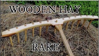 Making a wooden hay rake [upl. by Toille293]