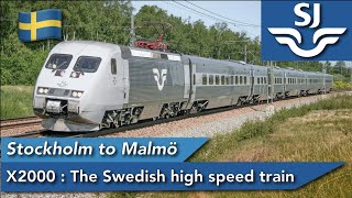 SJ X2000 HighSpeed Train Review How Good Is Swedens Flagship Train [upl. by Leona]