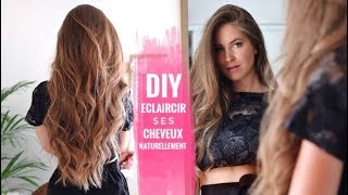 › DIY ‣ ECLAIRCIR SES CHEVEUX NATURELLEMENT  Laura MILOW [upl. by Nylorac]