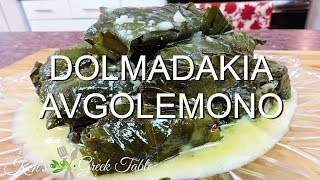 DOLMADAKIA  EASY GREEK DOLMADAKIA RECIPE [upl. by Aitnis880]