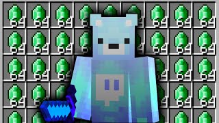 How I DUPLICATED EMERALDS in Minecraft Bedwars [upl. by Wesle129]