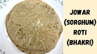 Jowar Sorghum Roti  Two Easy Ways To Make Jowar Roti  Glutenfree Millet Roti Jwarichi Bhakri [upl. by Refitsirhc]