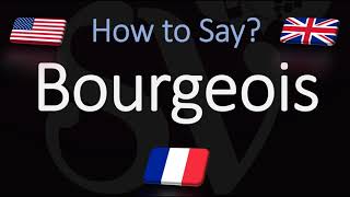 How to Pronounce Bourgeois CORRECTLY English amp French Pronunciation [upl. by Shishko]