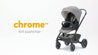 Joie chrome™  MultiMode Pushchair For Newborns amp Toddlers  4 Modes [upl. by Baecher]