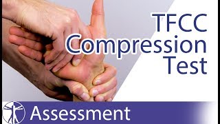 TFCC Compression Test  Triangular Fibrocartilage Complex Lesions [upl. by Lledraw]