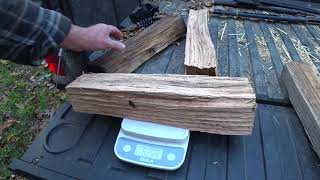 85 Seven Ways to Tell If Firewood Is Dry [upl. by Albright]