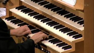 J S Bach  Passacaglia and Fugue in C minor BWV 582  T Koopman [upl. by Enibas]