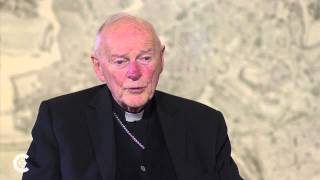 Cardinal McCarrick on the popes resignation and the next pope [upl. by Edak]