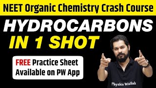 HYDROCARBONS in 1 Shot  All Concepts Tricks amp PYQs Covered  Class 11  NEET [upl. by Cooke]