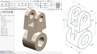 SolidWorks Tutorial for beginners Exercise 13 [upl. by Horvitz]