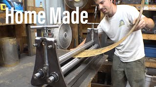 Making a Sheet Metal Roller from Scrap Metal [upl. by Schwejda5]