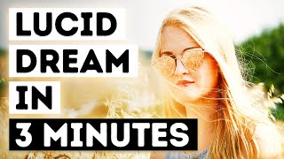 How To Lucid Dream In 3 Minutes 46 Success Rate MILD Technique For Beginners [upl. by Holzman836]