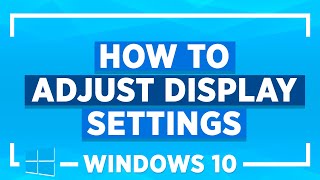 Windows 10 Tips and Tricks How to Adjust Display Settings in Windows 10 [upl. by Shelia108]