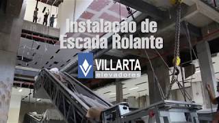 Instalação de Escada Rolante [upl. by Dazraf]