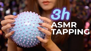 The Ultimate Tapping ASMR 3 Hours No Talking [upl. by Raddy]