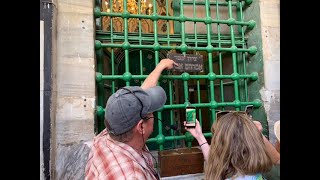 Machpelah  Cave of the Patriarchs Muslim and Jewish sides at Hebron Joel Kramer SourceFlix [upl. by Sissie]