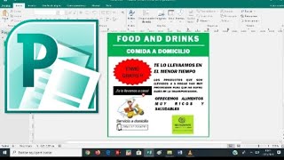 Como crear anuncios publicitarios hoja volante en PUBLISHER 💚 [upl. by Ffilc786]