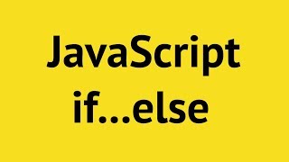 JavaScript if else tutorial [upl. by Tali]